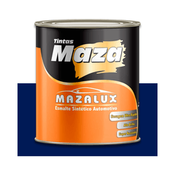 MAZA ESMALTE AZUL DEL REY MAZALUX 900ML - Baratão das Tintas 