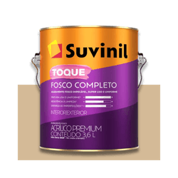 SUVINIL ACRILICO TOQUE FOSCO COMPLETO CAMURÇA 3,6L - Baratão das Tintas 