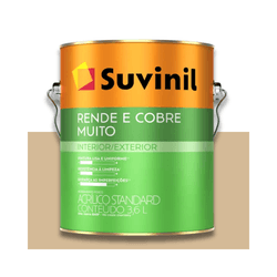 SUVINIL RENDE E COBRE MUITO CAMURÇA 3,6L - Baratão das Tintas 
