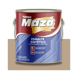 MAZA ESMALTE SINTÉTICO BRILHANTE CAMURÇA 3,6L - Baratão das Tintas 