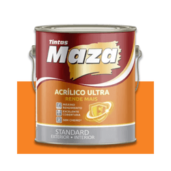 MAZA ACRÍLICO ULTRA CENOURA 3,6L - Baratão das Tintas 
