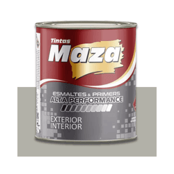 MAZA ESMALTE MARTELADO CINZA CLARO 3,6L - Baratão das Tintas 