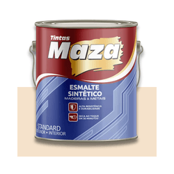MAZA ESMALTE SINTÉTICO BRILHANTE GELO 225ML - Baratão das Tintas 