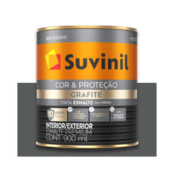 SUVINIL ESMALTE COR E PROTEÇÃO FOSCO GRAFITE ESCUR... - Baratão das Tintas 