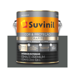 SUVINIL ESMALTE COR E PROTEÇÃO FOSCO GRAFITE ESCUR... - Baratão das Tintas 