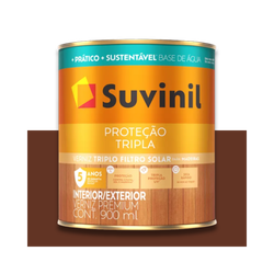 SUVINIL VERNIZ PROTEÇÃO TRIPLA BASE ÁGUA BRILHANTE... - Baratão das Tintas 