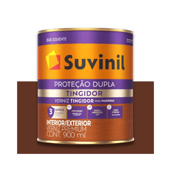 SUVINIL VERNIZ PROTEÇÃO DUPLA TINGIDOR IMBUIA 900M... - Baratão das Tintas 