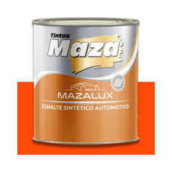 MAZA ESMALTE LARANJA BOREAL MAZALUX 900ML - Baratão das Tintas 