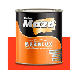 MAZA ESMALTE LARANJA SCANIA 78 MAZALUX 900ML - Baratão das Tintas 
