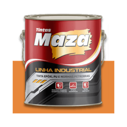 MAZA KIT EPÓXI LARANJA - Baratão das Tintas 