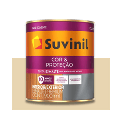 SUVINIL ESMALTE COR E PROTEÇÃO BRILHANTE MARFIM 90... - Baratão das Tintas 