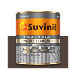 SUVINIL COR E PROTEÇÃO CONTRA FERRUGEM MARROM 900M... - Baratão das Tintas 
