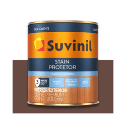 SUVINIL VERNIZ STAIN IMPREGNANTE MOGNO 900ML - Baratão das Tintas 