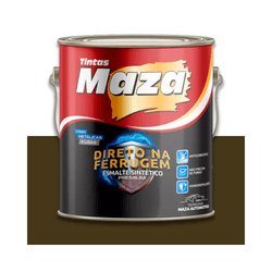 MAZA ESMALTE SINTÉTICO METÁLICO OURO ANTIGO 900ML - Baratão das Tintas 