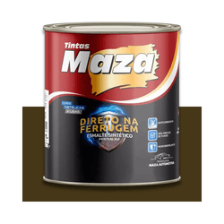 MAZA ESMALTE SINTÉTICO METÁLICO OURO ANTIGO 900ML - Baratão das Tintas 