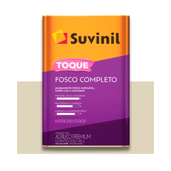 SUVINIL ACRILICO TOQUE FOSCO COMPLETO PALHA 18L - Baratão das Tintas 