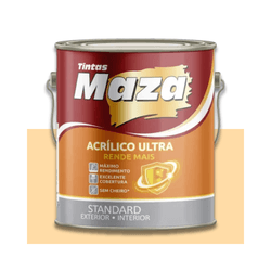MAZA ACRÍLICO ULTRA PESSEGO 3,6L - Baratão das Tintas 