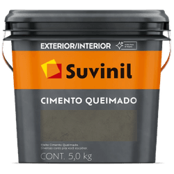 CIMENTO QUEIMADO AVENIDA EXPRESSA SUVINIL 5KG - Baratão das Tintas 