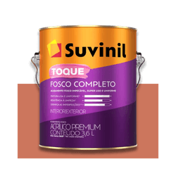 SUVINIL ACRILICO TOQUE FOSCO COMPLETO TÂMARA 3,6L - Baratão das Tintas 