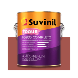 SUVINIL ACRILICO TOQUE FOSCO COMPLETO TOMATE SECO ... - Baratão das Tintas 