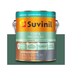 SUVINIL ESMALTE SECA RÁPIDO BRILHANTE VERDE 3,6L - Baratão das Tintas 