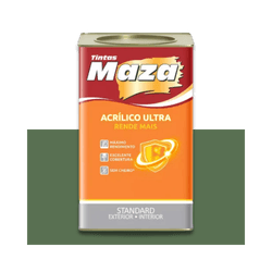 MAZA ACRÍLICO ULTRA VERDE MUSGO 18L - Baratão das Tintas 