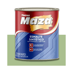 MAZA ESMALTE SINTÉTICO BRILHANTE VERDE NILO 900ML - Baratão das Tintas 