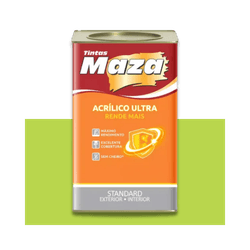MAZA ACRÍLICO ULTRA VERDE VIDA 18L - Baratão das Tintas 