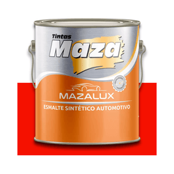 MAZA ESMALTE VERMELHO MASSEY MAZALUX 900ML - Baratão das Tintas 