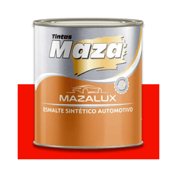 MAZA ESMALTE VERMELHO MASSEY MAZALUX 900ML - Baratão das Tintas 