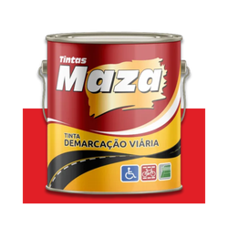 MAZA PAV DEMARCAÇÃO VERMELHO 3,6L - Baratão das Tintas 