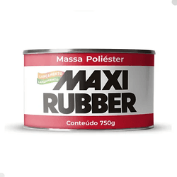 MX - MASSA POLIESTER MAXI 750GR - Baratão das Tintas 