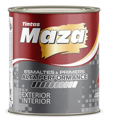MAZA ESMALTE ALTA TEMPERATURA ALUMÍNIO 900ML - Baratão das Tintas 