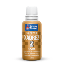 XADREZ CORANTE LÍQUIDO OCRE 50ML - Baratão das Tintas 