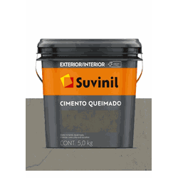 CIMENTO QUEIMADO AVENIDA EXPRESSA SUVINIL 5KG - Baratão das Tintas 