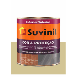 SUVINIL ESMALTE COR E PROTEÇÃO ACETINADO AREIA 900... - Baratão das Tintas 