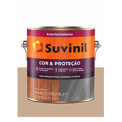 SUVINIL ESMALTE COR E PROTEÇÃO BRILHANTE CAMURÇA 3... - Baratão das Tintas 