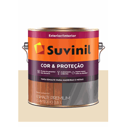 SUVINIL ESMALTE COR E PROTEÇÃO BRILHANTE MARFIM 3,... - Baratão das Tintas 