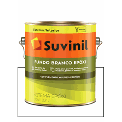 SUVINIL FUNDO BRANCO EPÓXI 2,7L - Baratão das Tintas 