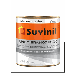 SUVINIL FUNDO BRANCO FOSCO 900ML - Baratão das Tintas 