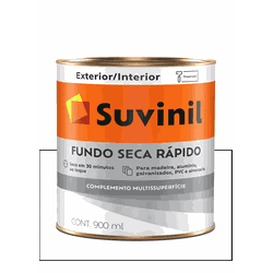 SUVINIL FUNDO BRANCO SECA RÁPIDO 900ML - Baratão das Tintas 