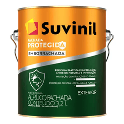 SUVINIL FACHADA PROTEGIDA EMBORRACHADA BASE A2 3,2 - Baratão das Tintas 