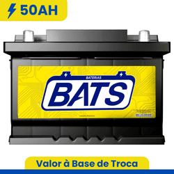 Bateria Bats 50AH | 12 Meses de Garantia | São Pau... - Baterias Bats