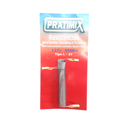 Resistencia Maxi-ducha 127v 55oow Pratimix - 3645 - Bazar Eficaz
