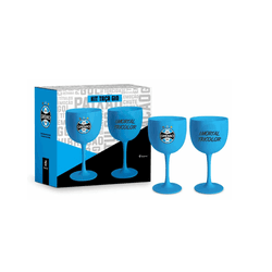 KIT 2 TAÇAS DE GIN GRÊMIO - 1222 - Bazar Canto das Utilidades
