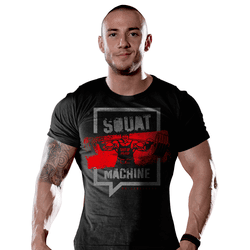Camiseta Masculina Academia Squat Machine Team Six... - b2b-team6.com.br