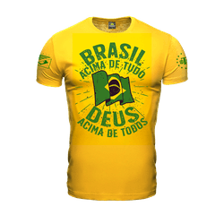 Camiseta Militar BANDEIRA BRASIL Acima de Tudo Deu... - b2b-team6.com.br