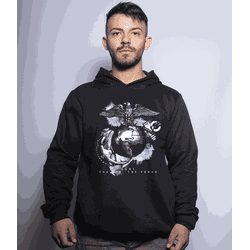 Casaco Com Capuz Marines Corps Secret Box - CAPUZ-... - b2b-team6.com.br