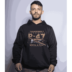 Casaco Com Capuz Militar P-47 Thunderbolt Secret B... - b2b-team6.com.br