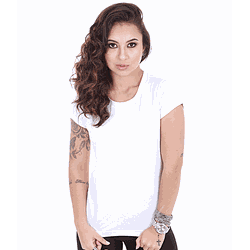 Camiseta Básica Baby Look Feminina Lisa Team Six ... - b2b-team6.com.br
